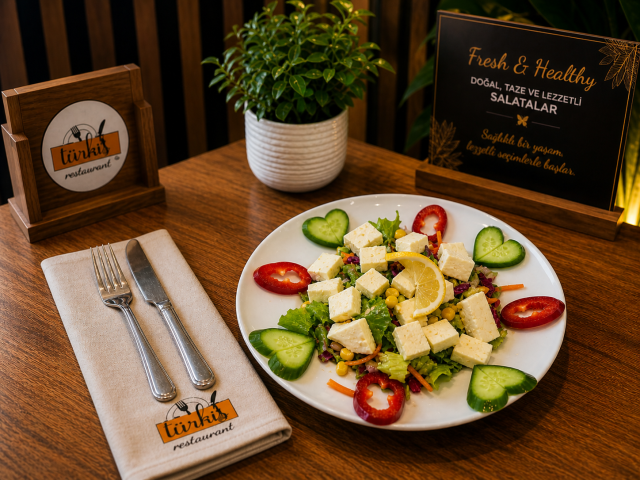 Beyaz Peynirli Salata